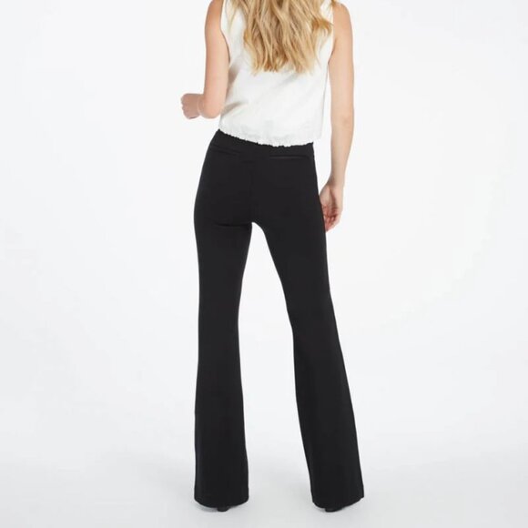 SPANX Perfect Black Pant High Rise Flare Women's XL Reg Classic Black $148 NWT